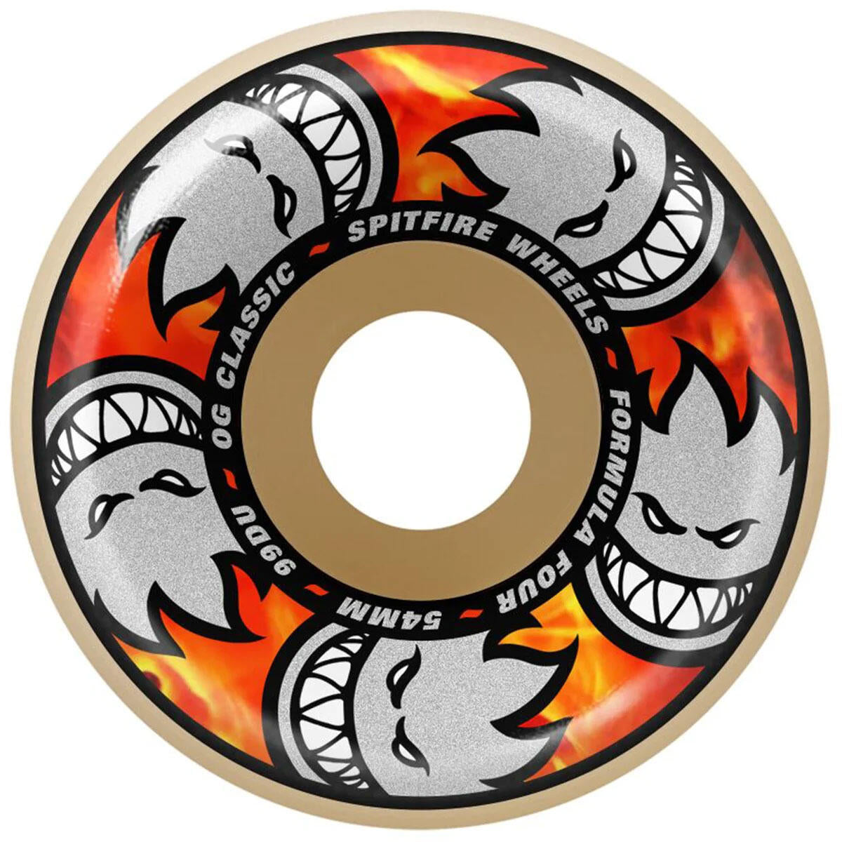 Spitfire Team Multiball F4 99 OG Classic Wheels Natural