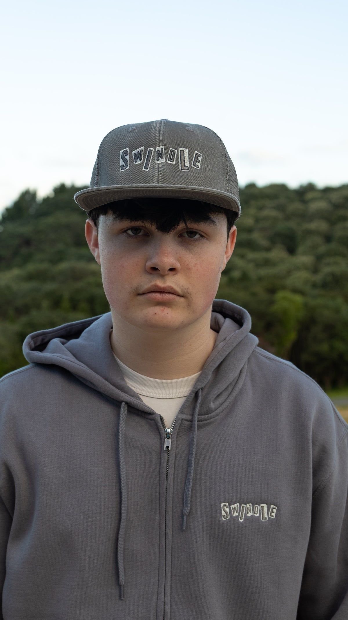 Something Else Cap in faded grey