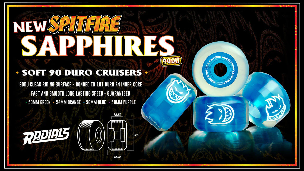 Spitfire SAPPHIRES 90A BLUE RADIALS