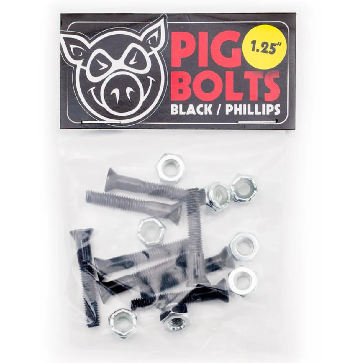 Pig bolts 1.25”
