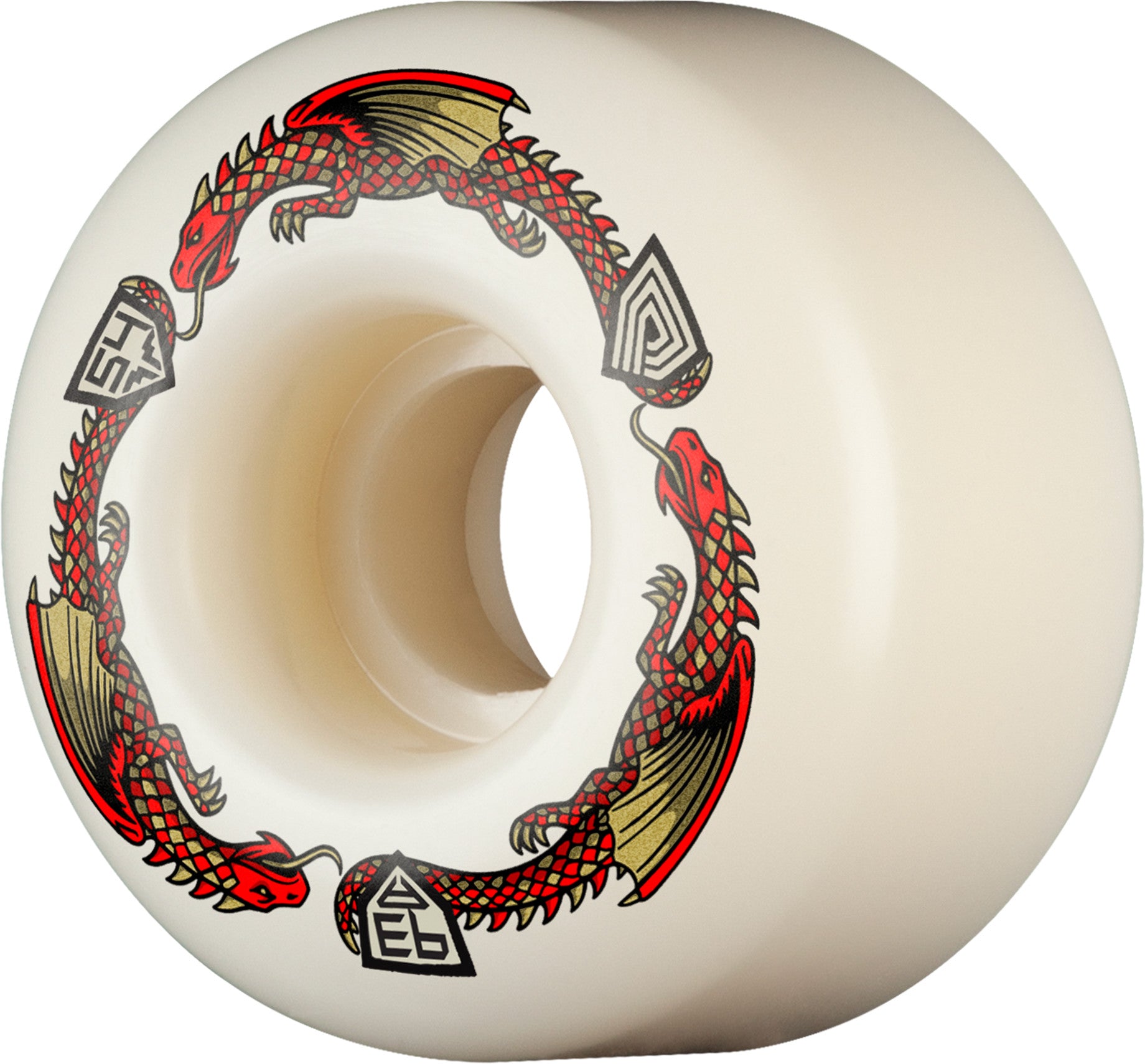 Powell Peralta Dragon Formula Red 93a 54mm