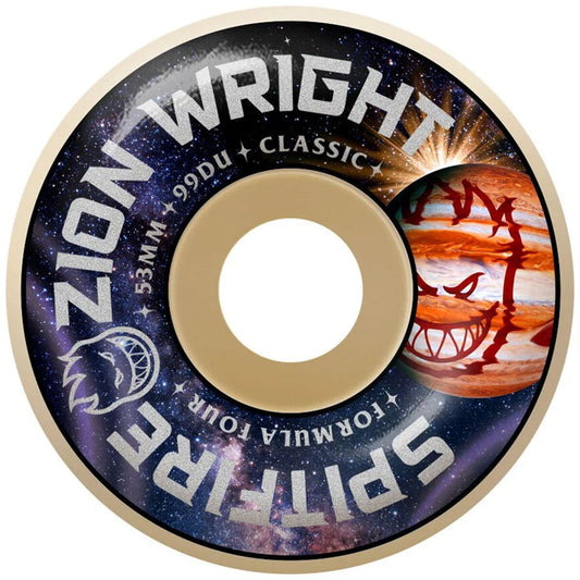 Spitfire Zion Cosmic F4 99 Classic Wheels 53 Natural