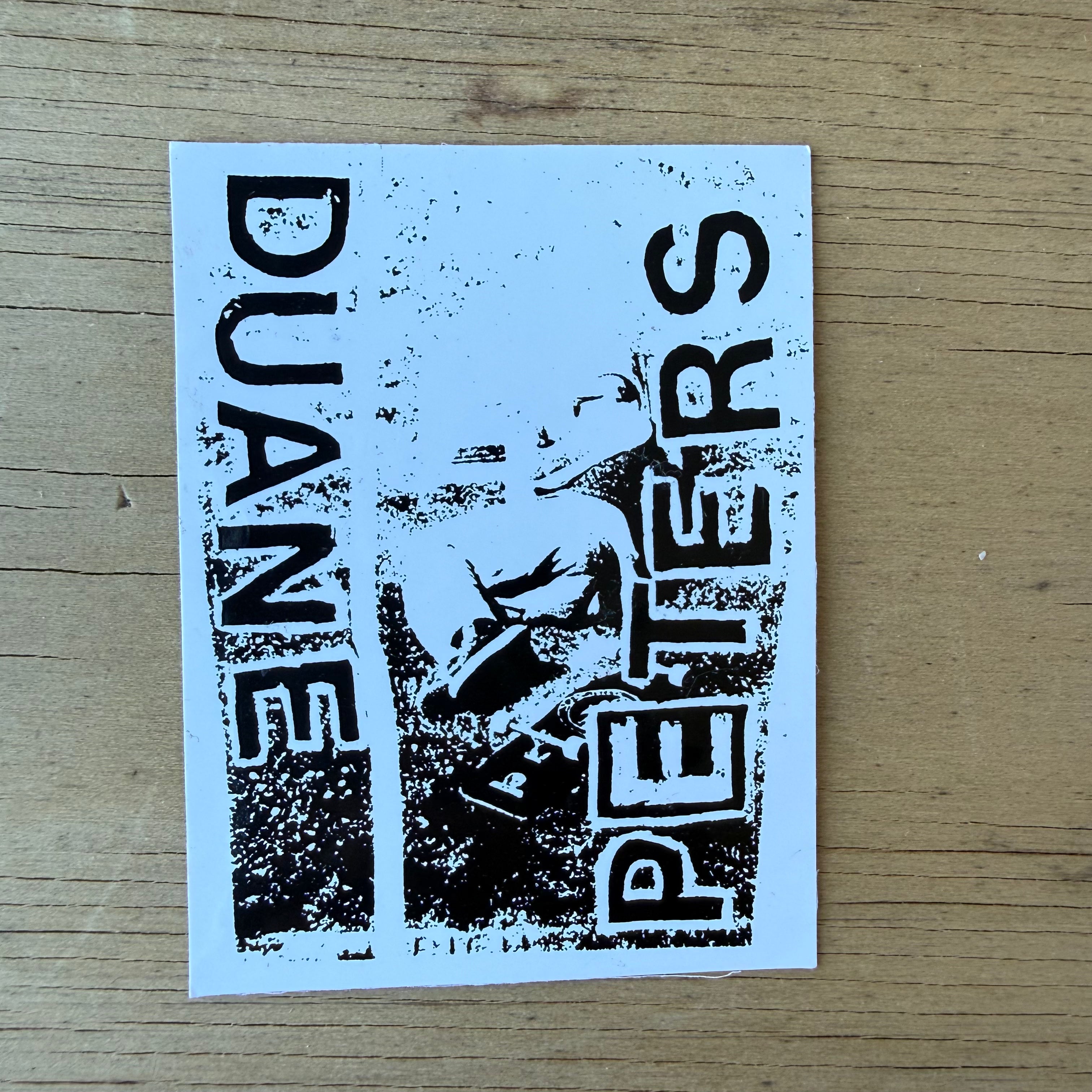 1980s Duane Peters Skull Skates sticker