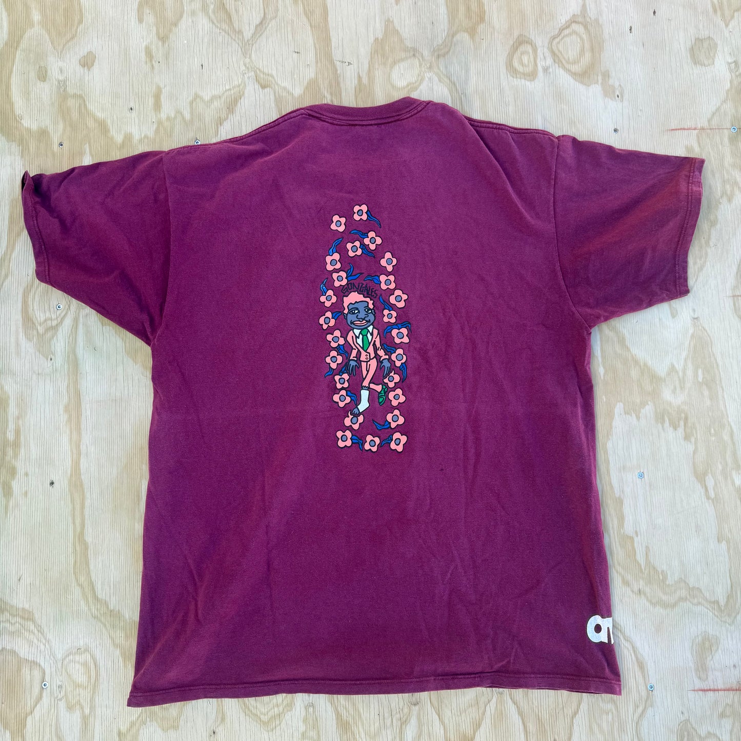 Vintage 90s ATM Click Mark Gonzales T-Shirt - OG Gonz Skateboard - Rare