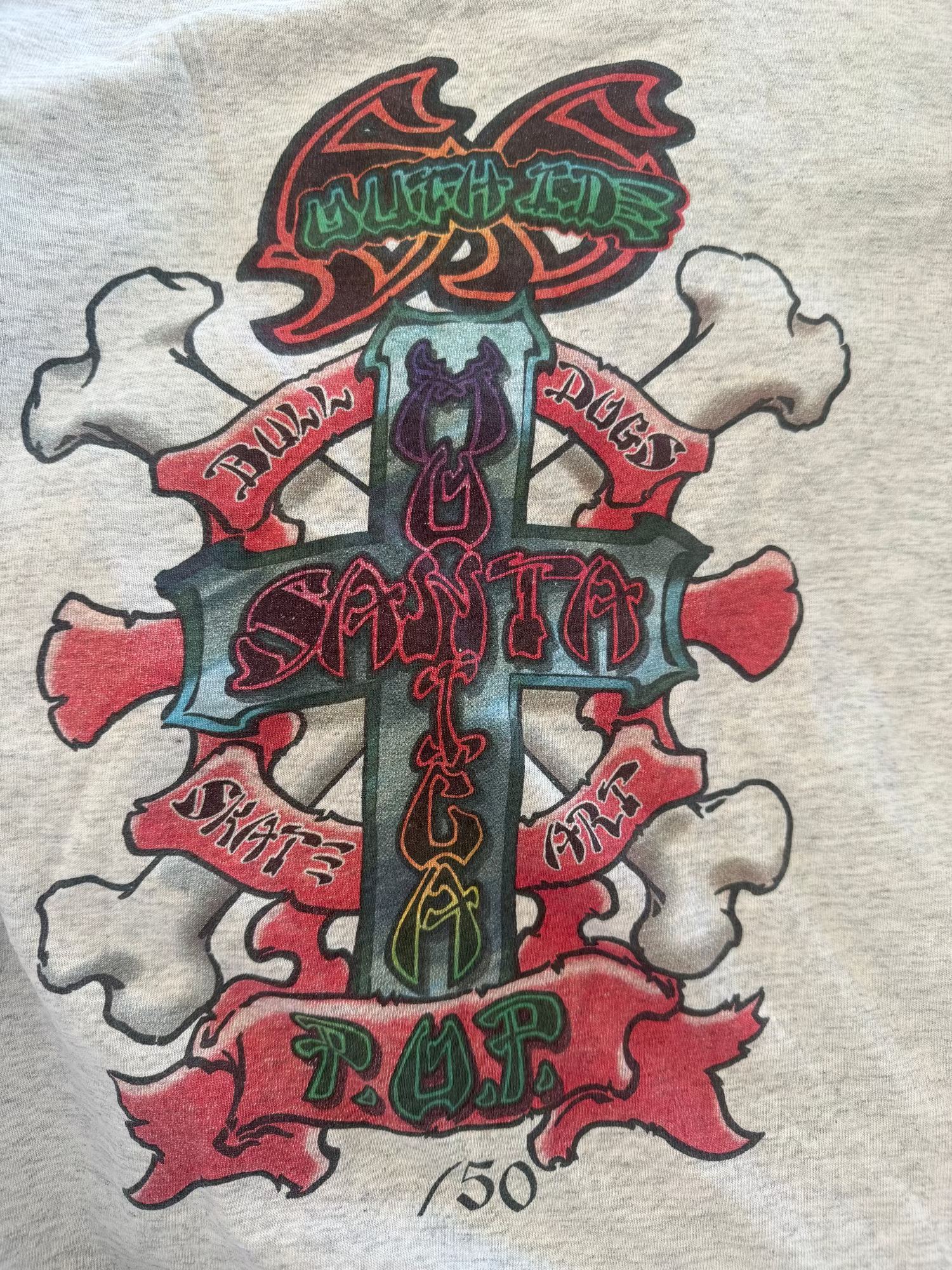 RARE Bulldog Skates (BDS) Wes Humpston "Santa Monica Art P.O.P." Shirt - Limited #/50