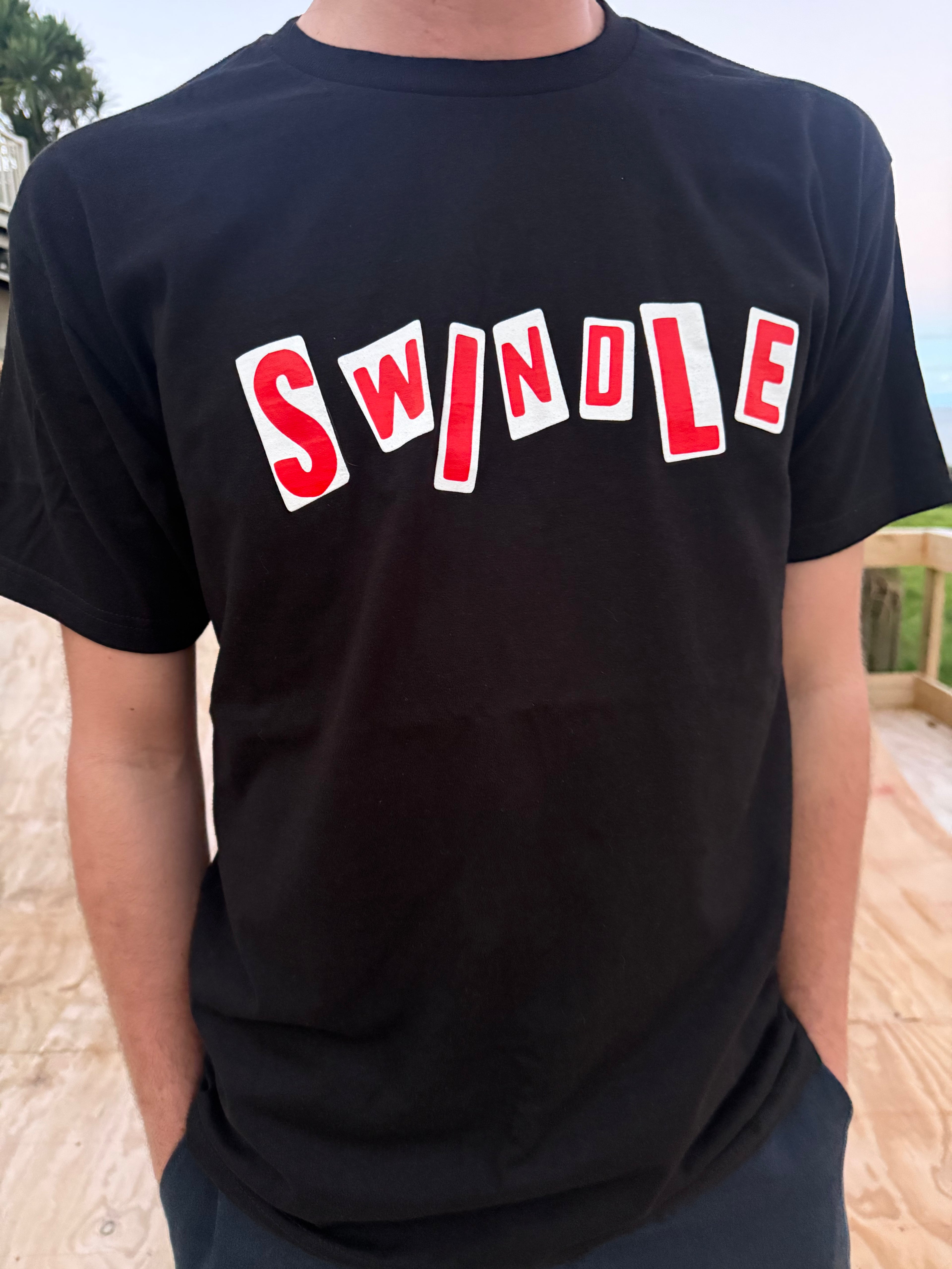Swindle Logo Short Sleeve Tshirt Black