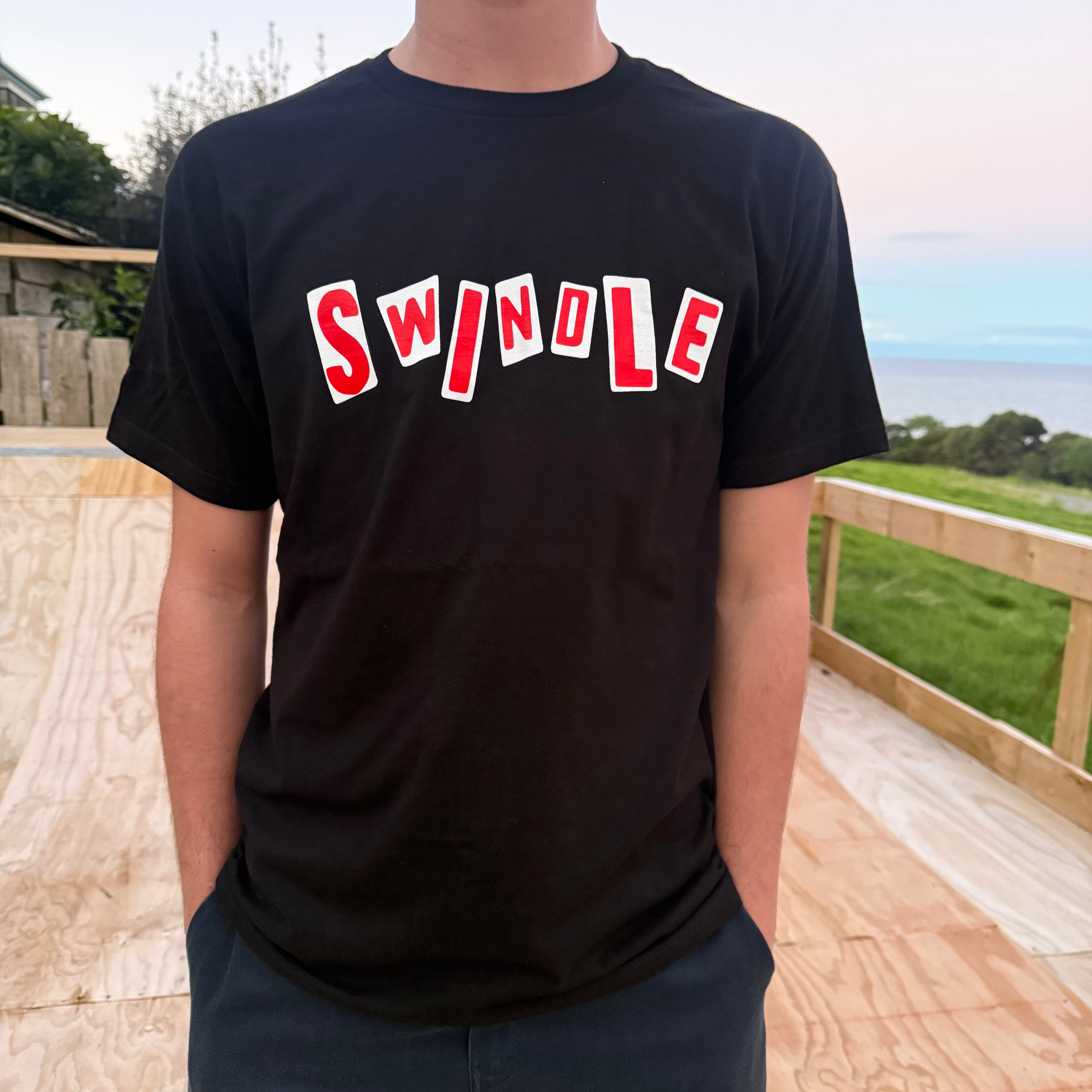 Swindle Logo Short Sleeve Tshirt Black