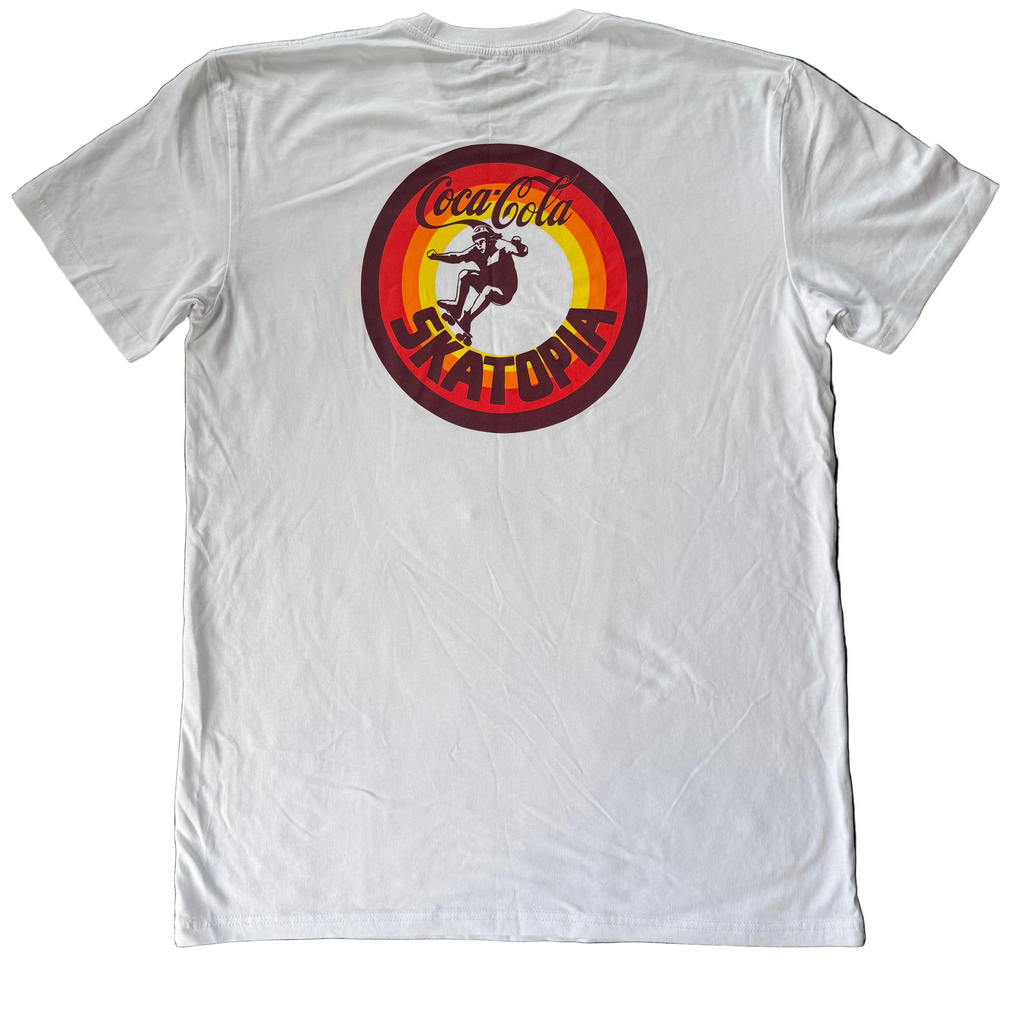 Skatopia NZ Short Sleeve T Shirt ~ White