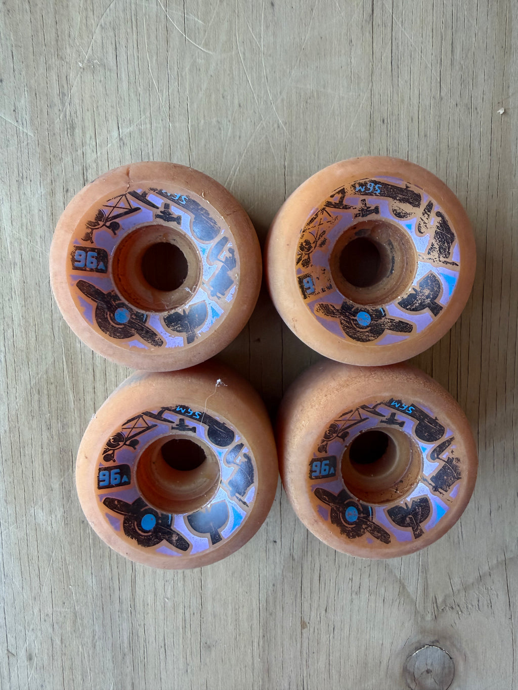 Vintage 90s SMA Landing Gear Wheels(Used)