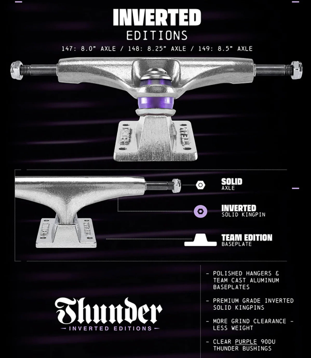 Thunder Truck Team Inverted Polished