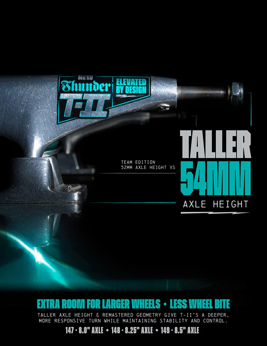 Thunder Truck T-II Polished  (Set of 2)